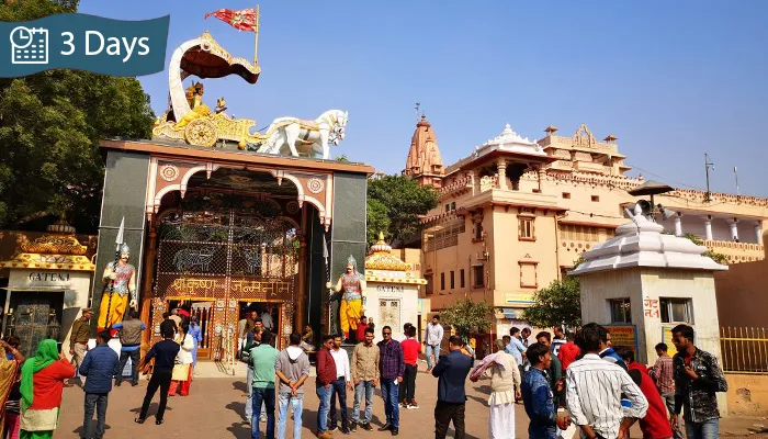3 Days Mathura Vrindavan Tour Package via Gokul