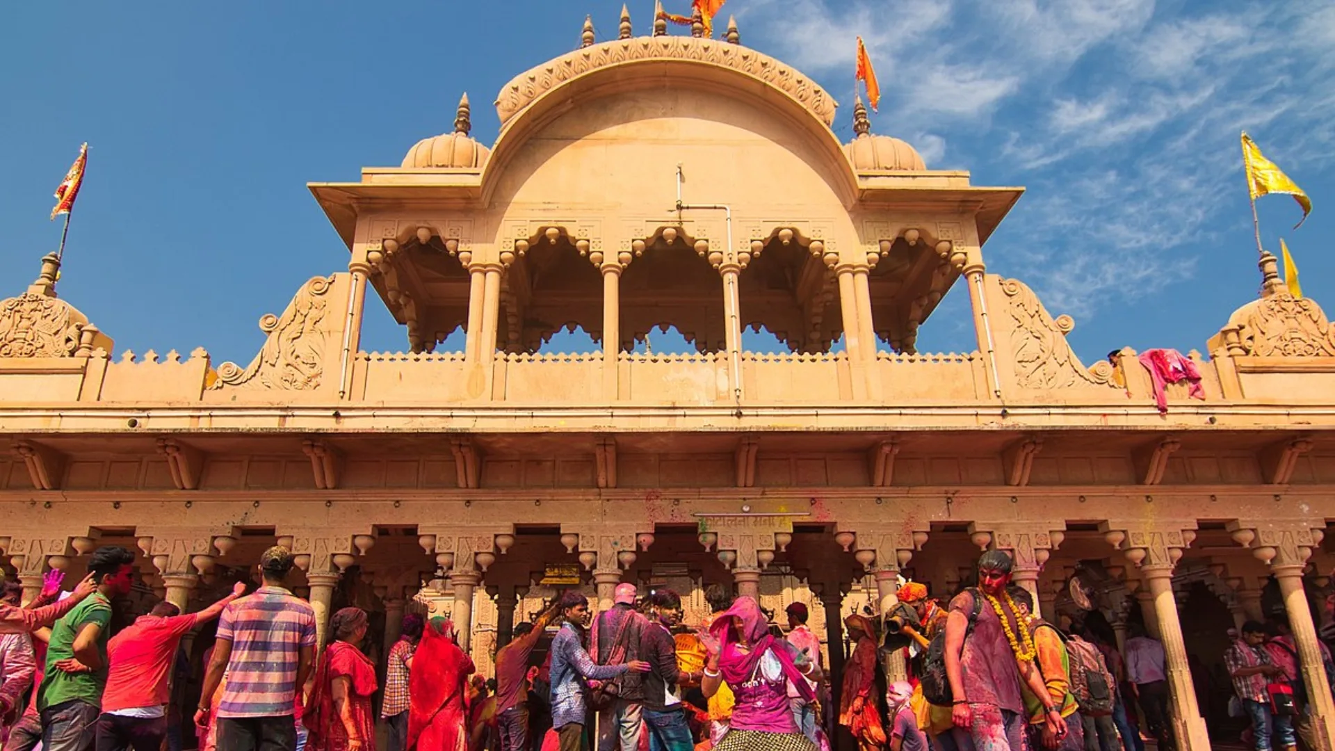 Barsana Radha Rani Temple Braj 84 Kosh Yatra Darshan